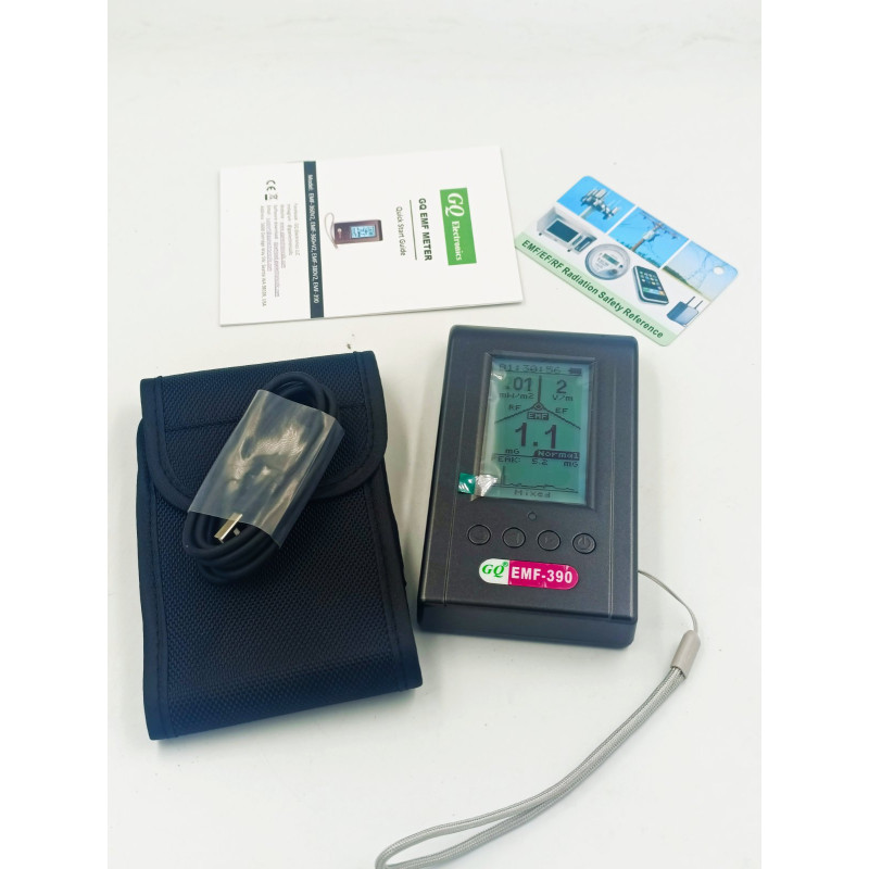 GQ EMF-390 багатофункціональний цифровий вимірювач ЕМП