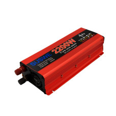 Інвертор, перетворювач напруги 12V-220V SUSWE 2200W Pure Sine Wave