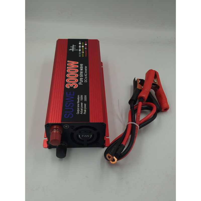 Інвертор SUSWE 3000W DC 12V-AC 220V