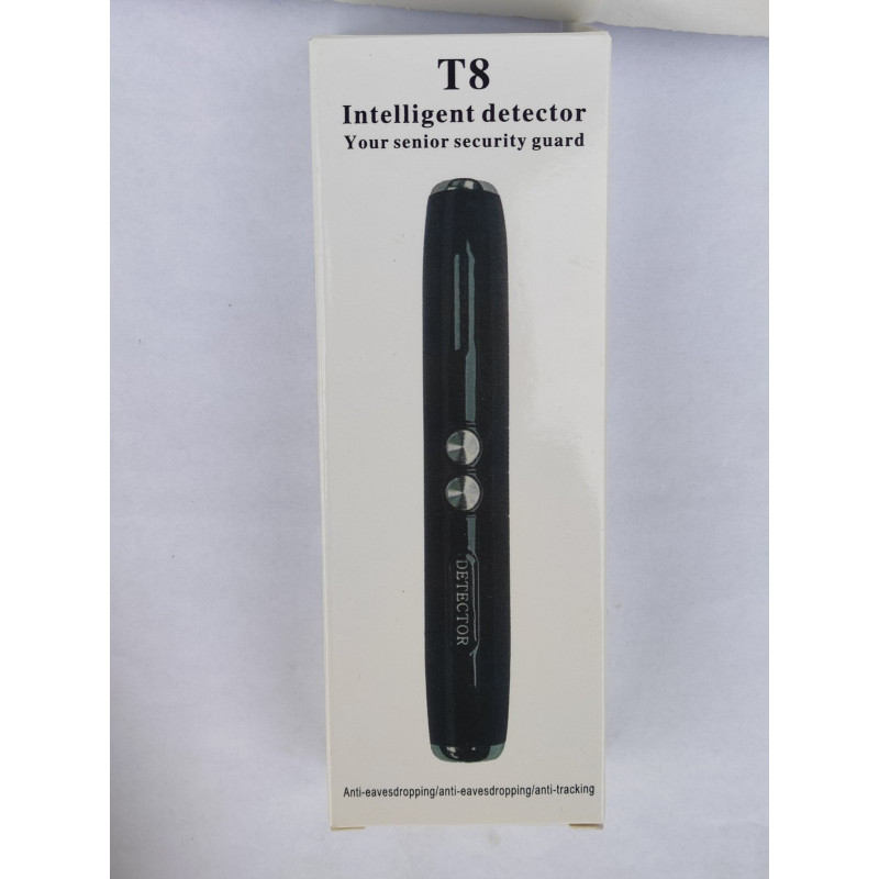 Компактний детектор жучків і камер Inteligent T8
