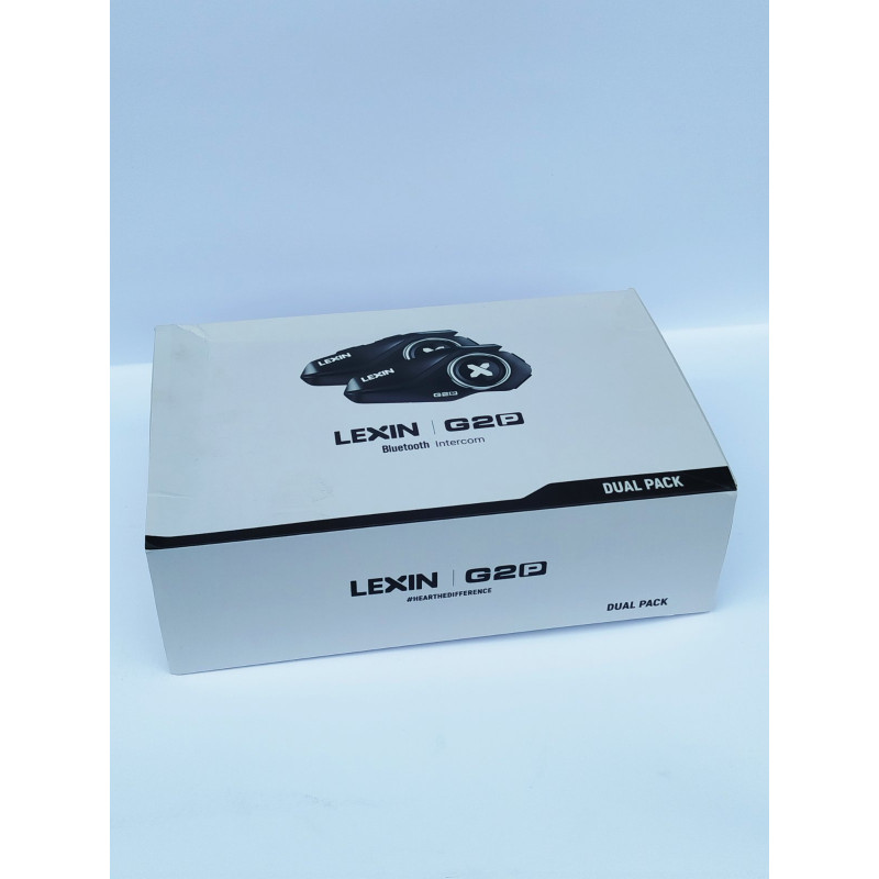 Мотогарнітура Lexin G2P/6 гонщиків/1000 метрів/домофон