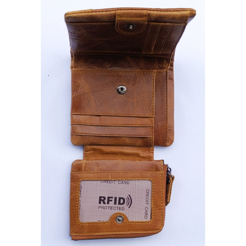 Екрануючий гаманець з RFID захистом від сканування