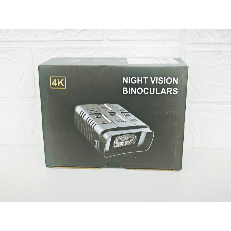 4K Телескоп нічного бачення Інфрачервоний 10-кратний цифровий зум 3-дюймовий екран WiFi Бінокль