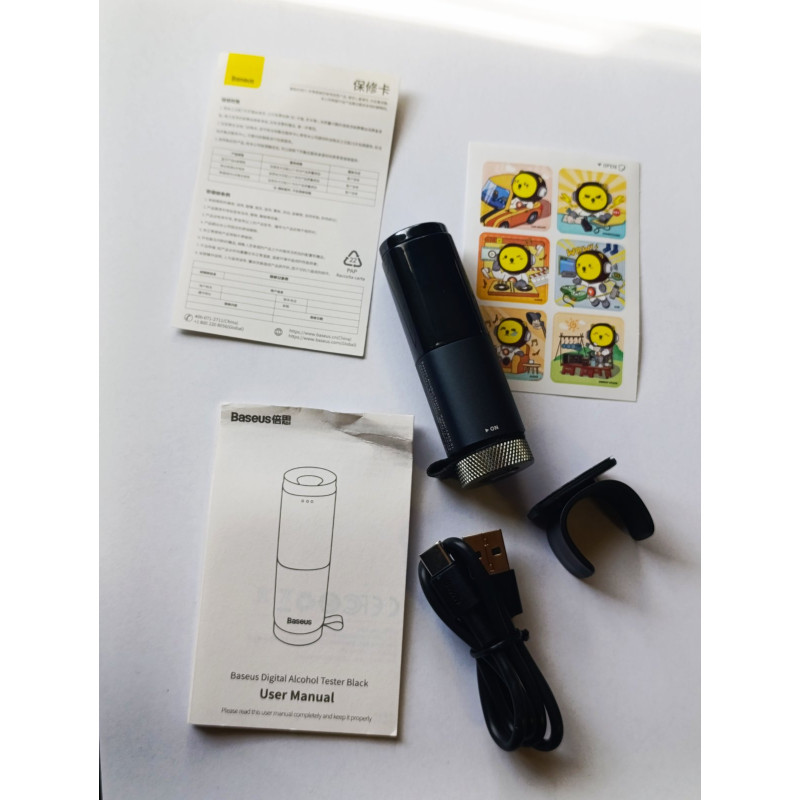 Алкотестер Baseus CRCX-1/новинка 2025