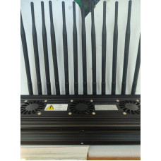 Стаціонарна глушилка мобільного зв'язку ПІРАНЬЯ Х12 WIFI 2.4, 5.2, 5.8 (GSM, 3G, 4G, CDMA +4G LTE, WI-FI, DCS, VHF, UHF, WI-FI 5.0, LoJack, GPS)