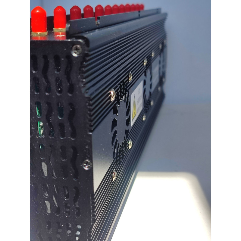 Стаціонарна глушилка мобільного зв'язку ПІРАНЬЯ Х12 WIFI 2.4, 5.2, 5.8 (GSM, 3G, 4G, CDMA +4G LTE, WI-FI, DCS, VHF, UHF, WI-FI 5.0, LoJack, GPS)