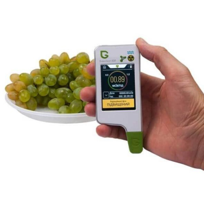 Екотестер Greentest ECO 6T - Дозиметр, нітрат-тестер та вимірювач жорсткості води в одному приладі