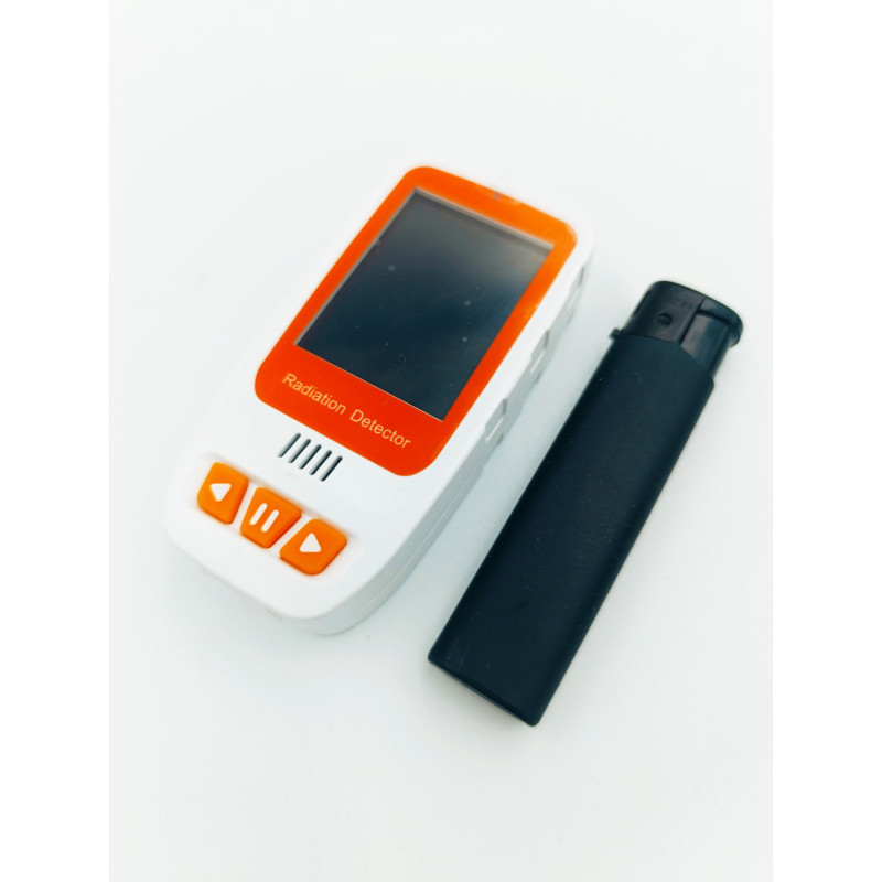 Портативний детектор ядерної радіації HFS-20PRO. Лічильник Гейгера. Автоматичні оповіщення. Зберігання даних. Вбудована батарея.
