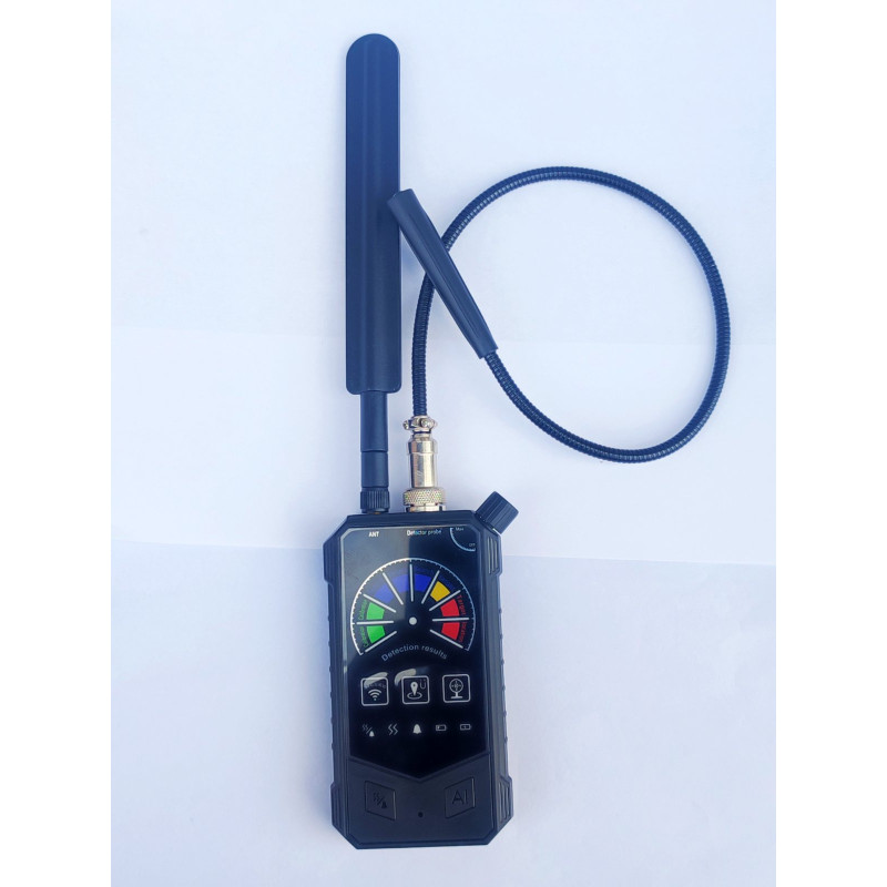 Новітній детектор DC-F009/10 МГц до 8600 МГц/пошукова камера анти-відстеження GPS GSM/міні високочутливий сигнал/AI детектор пристрій