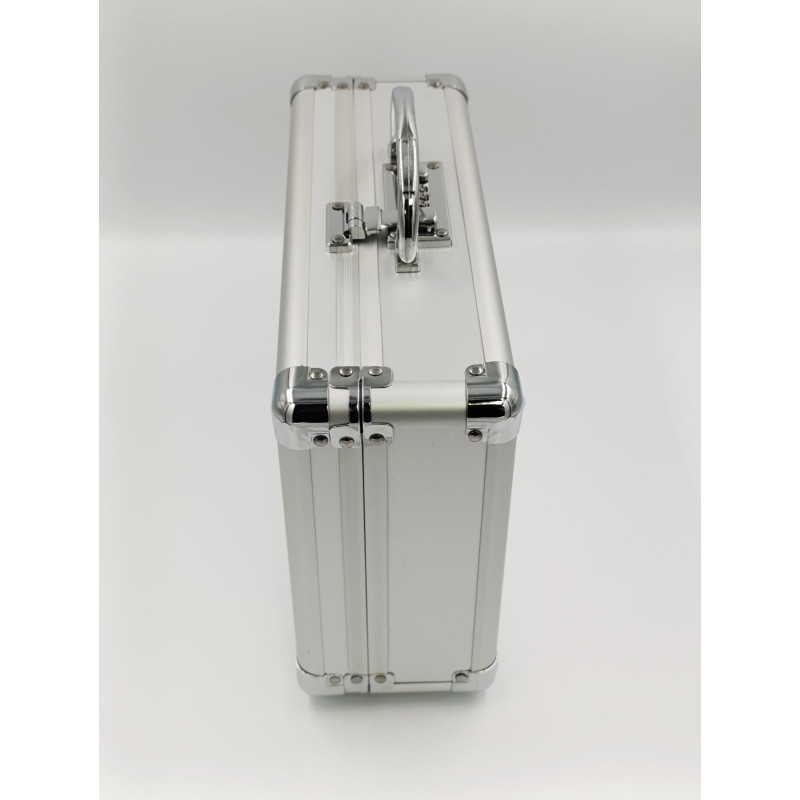 Металопластиковий кейс для обладнання з кодовим замком і поролоновим наповнювачем МС 29*20,5*10 см