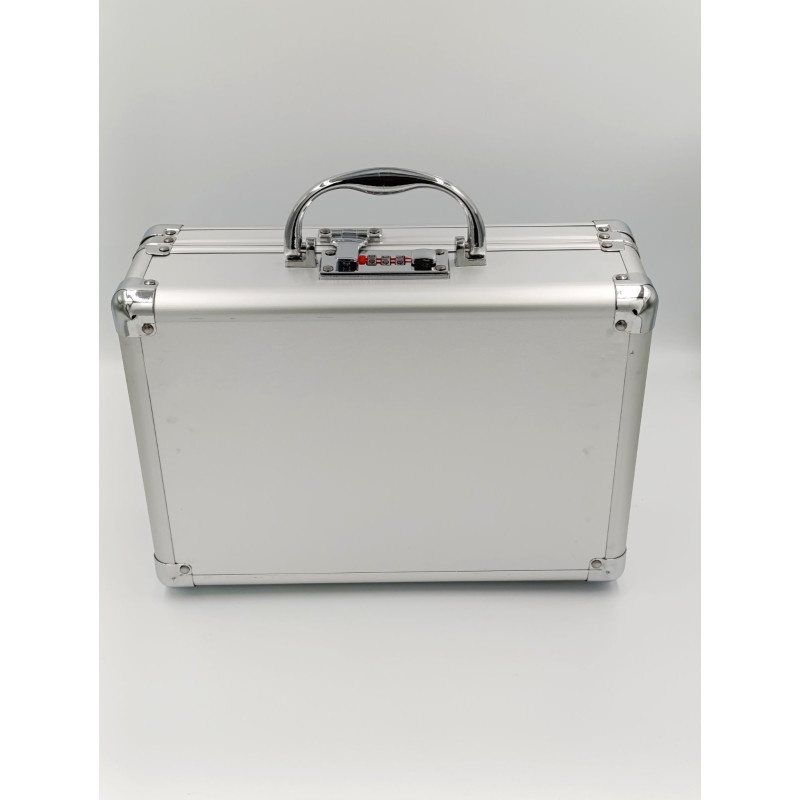 Металопластиковий кейс для обладнання з кодовим замком і поролоновим наповнювачем МС 29*20,5*10 см