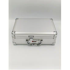 Металопластиковий кейс для обладнання з кодовим замком і поролоновим наповнювачем МС 29*20,5*10 см