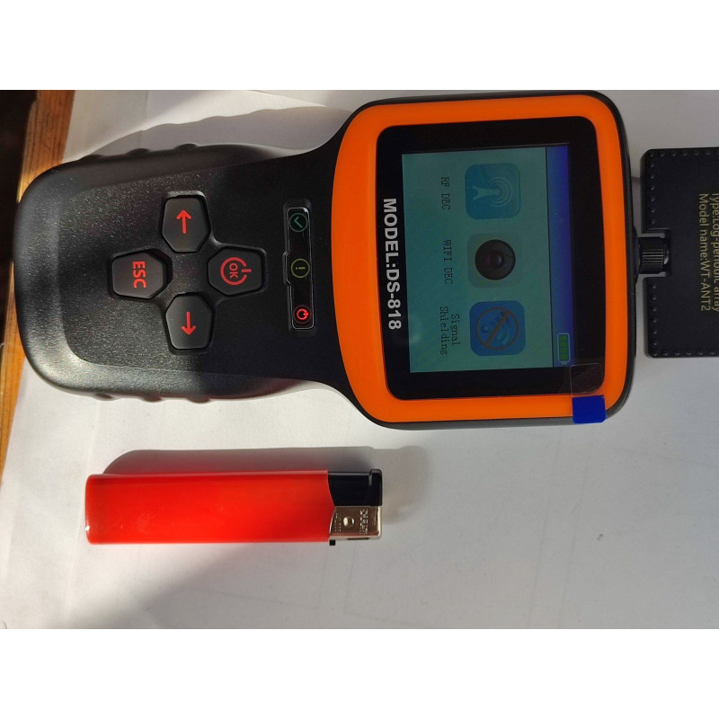 DS-818 професійний детектор жучків + глушилка Gps і Wifi