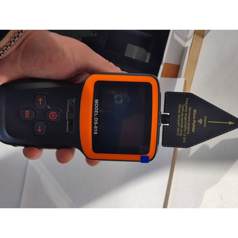 DS-818 професійний детектор жучків + глушилка Gps і Wifi