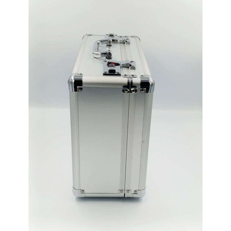 Металопластиковий кейс для обладнання з кодовими замками та поролоновим наповнювачем СМС 32*25*14,5см