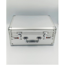 Металопластиковий кейс для обладнання з кодовими замками та поролоновим наповнювачем СМС 32*25*14,5см