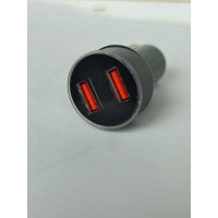 Авто-зарядка с 2 USB портами – адаптер для прикуривателя (5V 3.1A)