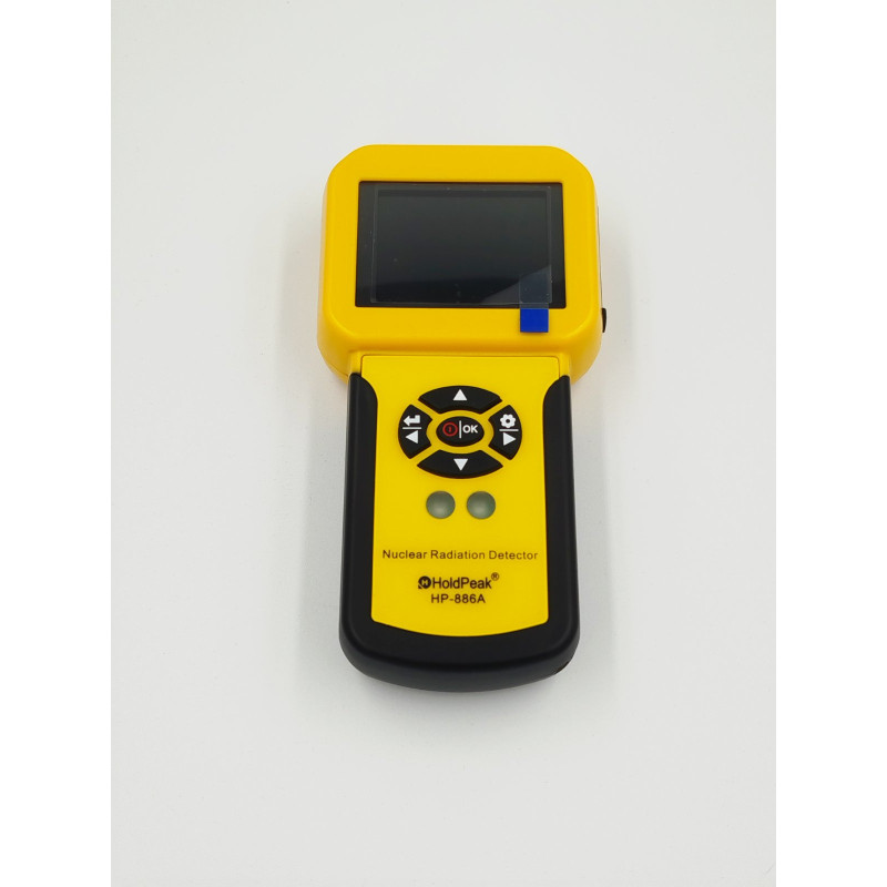Детектор ядерного випромінювання HP-886A|Лічильник Гейгера-Міллера|Виявлення y-, X- і ẞ-променів|Світловий/Вібраційний/Звуковий сигнал тривоги