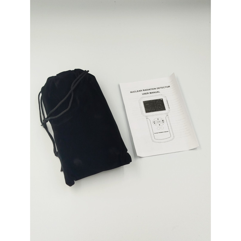 Детектор ядерного випромінювання HP-886A|Лічильник Гейгера-Міллера|Виявлення y-, X- і ẞ-променів|Світловий/Вібраційний/Звуковий сигнал тривоги