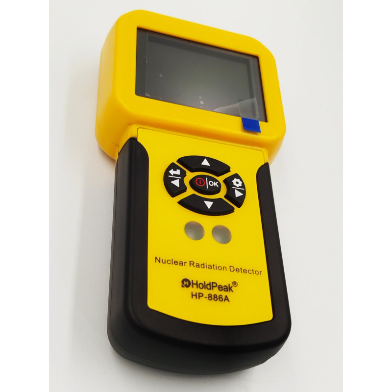Детектор ядерного випромінювання HP-886A|Лічильник Гейгера-Міллера|Виявлення y-, X- і ẞ-променів|Світловий/Вібраційний/Звуковий сигнал тривоги