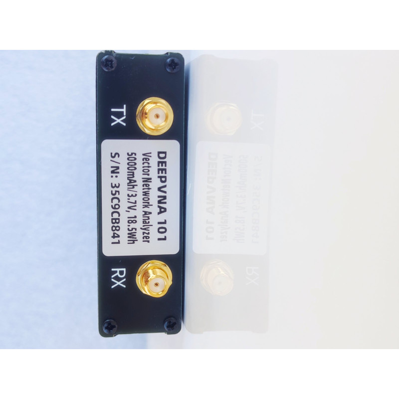 DeepVNA-101 4,3-дюймовий антенний аналізатор 10kГц-1,5 ГГц КСВ-метр VHF UHF мережевий аналізатор HW3.2 IPS LCD + металевий корпус NanoVNA-F