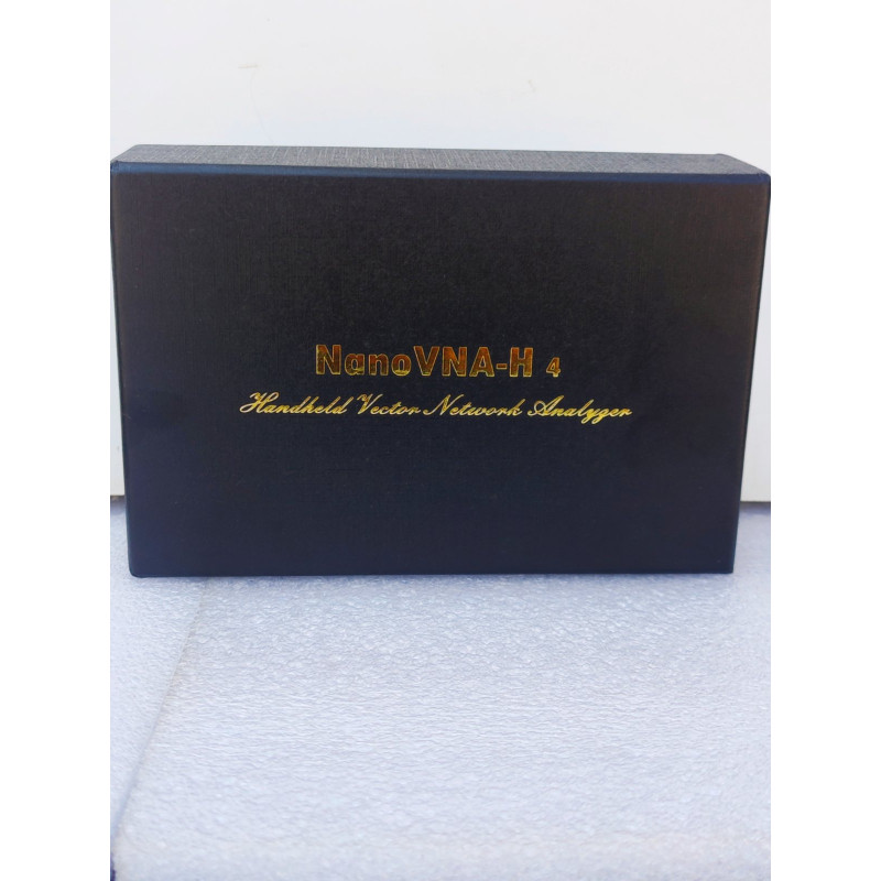 Новий оновлений 4-дюймовий векторний мережевий аналізатор NanoVNA-H4 10kГц-1.5GHz HF VHF UHF антенний аналізатор версії 4.3 зі слотом для SD-карти