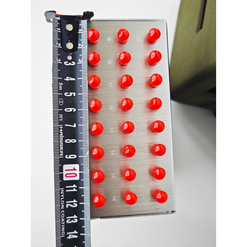 Потужна портативна глушилка сигналів мобільного зв'язку для кабінету, в автомобіль «PREDATOR-24» (2G/3G/4G/5G/GSM/DCS/GPS L1-L5/RC 315, 433-434, 868/WI-Fi 2.4G 5.2G 5.8G/PCS/UFH/CDMA/VHF/LOJACK) 24 Вт