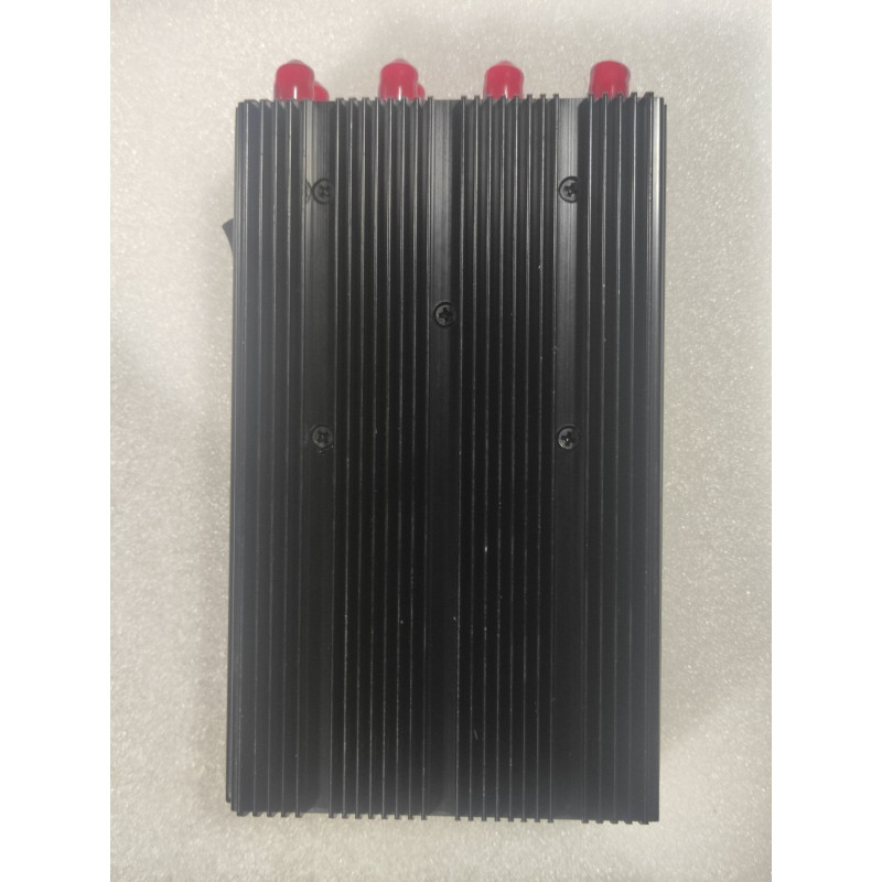 Портативна глушилка мобільного зв'язку та інтернету 8 Вт / GSM, DCS, 2G, 3G, 4G, GPS, ГЛОНАСС, WIFI, Bluetooth / 8 каналів з акумулятором