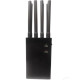 Портативна глушилка мобільного зв'язку та інтернету 8 Вт / GSM, DCS, 2G, 3G, 4G, GPS, ГЛОНАСС, WIFI, Bluetooth / 8 каналів з акумулятором
