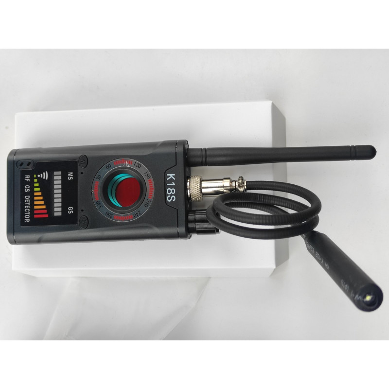 Детектор жучков, GPS трекеров и скрытых видеокамер К18S (3 в 1!)