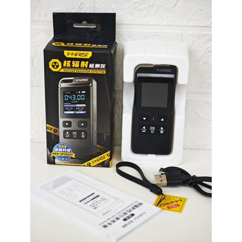 Лічильник Гейгера, дозиметр ядерного випромінювання FNIRSI GC-02