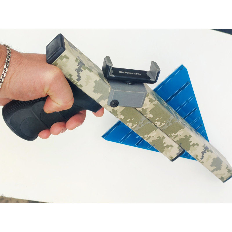 Держатель для детектора дронов. Широколосная направленная логопериодическая антенна 800 МГц - 6 ГГц