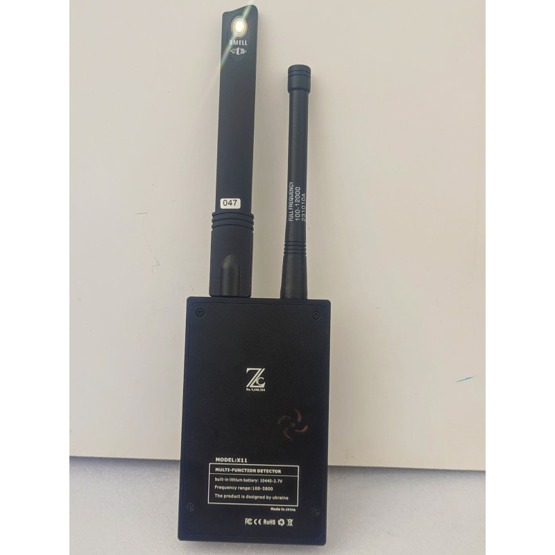 Багатофункціональний детектор жучків, камер, трекерів X-11. Професійний антитрекер з аналізатором частот