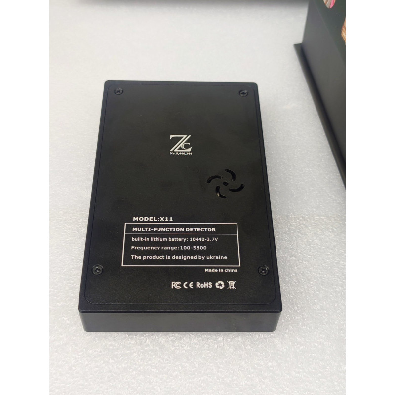 Багатофункціональний детектор жучків, камер, трекерів X-11. Професійний антитрекер з аналізатором частот