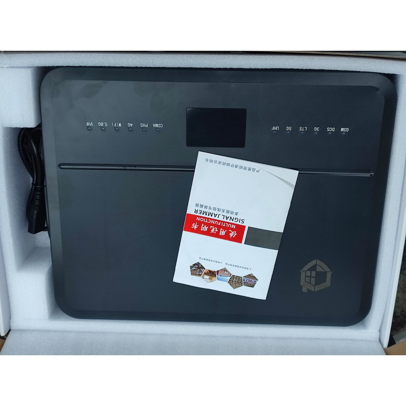 Багатофункціональна стаціонарна глушилка бездротового сигналу 12 антен