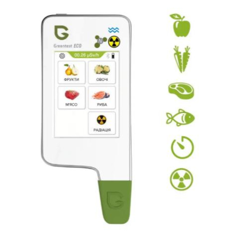 Екотестер Greentest ECO 4FT — Дозиметр і нітрат-тестер в одному приладі