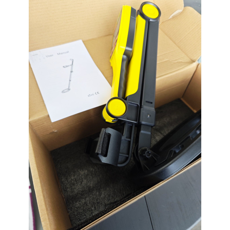 TX-650 Складаний металошукач. Професійний металошукач золота з РК-дисплеєм з підсвічуванням. Висока точність. Водонепроникна котушка