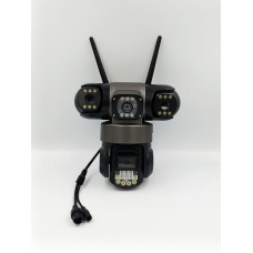 V380 Pro WiFi IP Camera Outdoor 12MP 6K cучасна система безпеки із потрійними об'єктивами та потрійним екраном