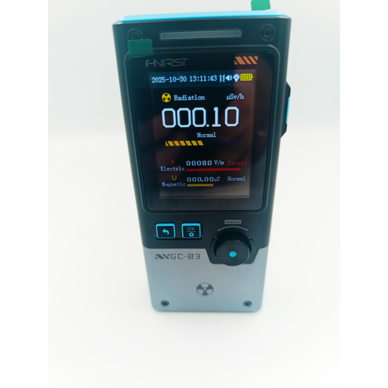 Fnirsi-GC-03/многофункціональний детектор радіації/магнітного/електромагнітного поля