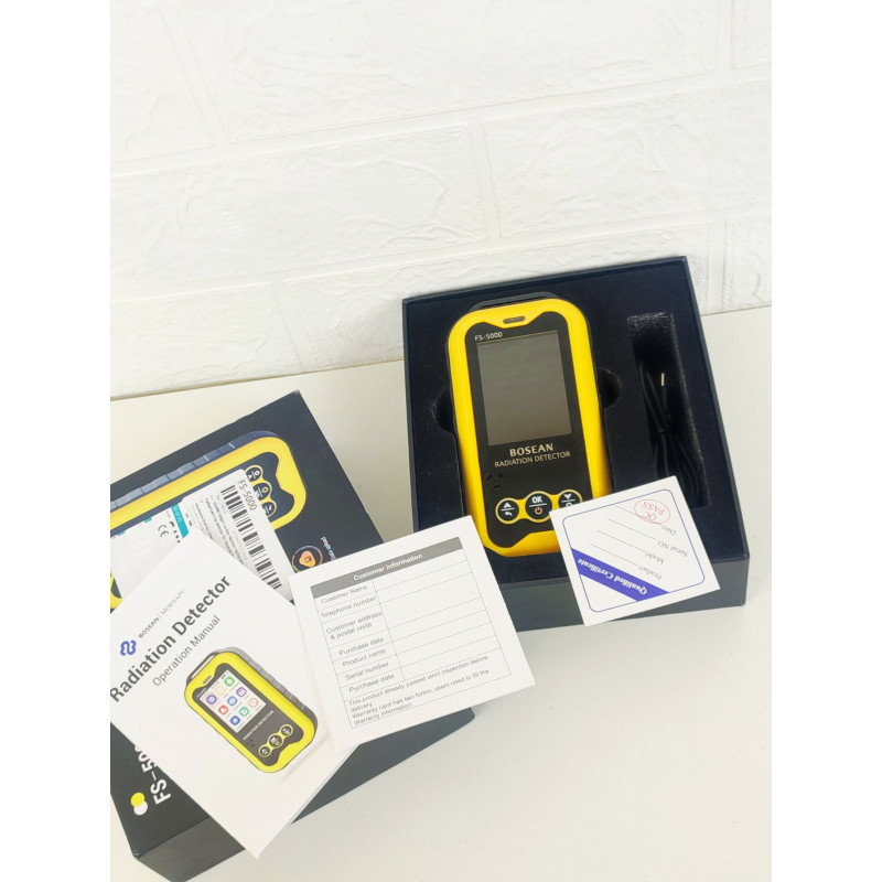 Дозиметр радіації, лічильник Гейгера, Bosean FS5000