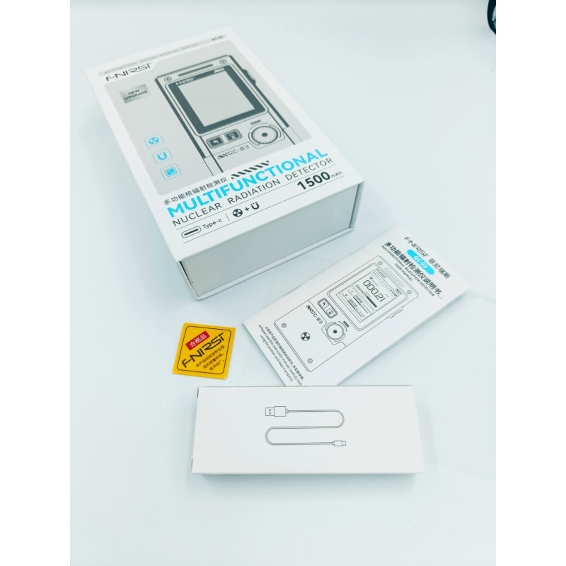 Fnirsi-GC-03/многофункціональний детектор радіації/магнітного/електромагнітного поля