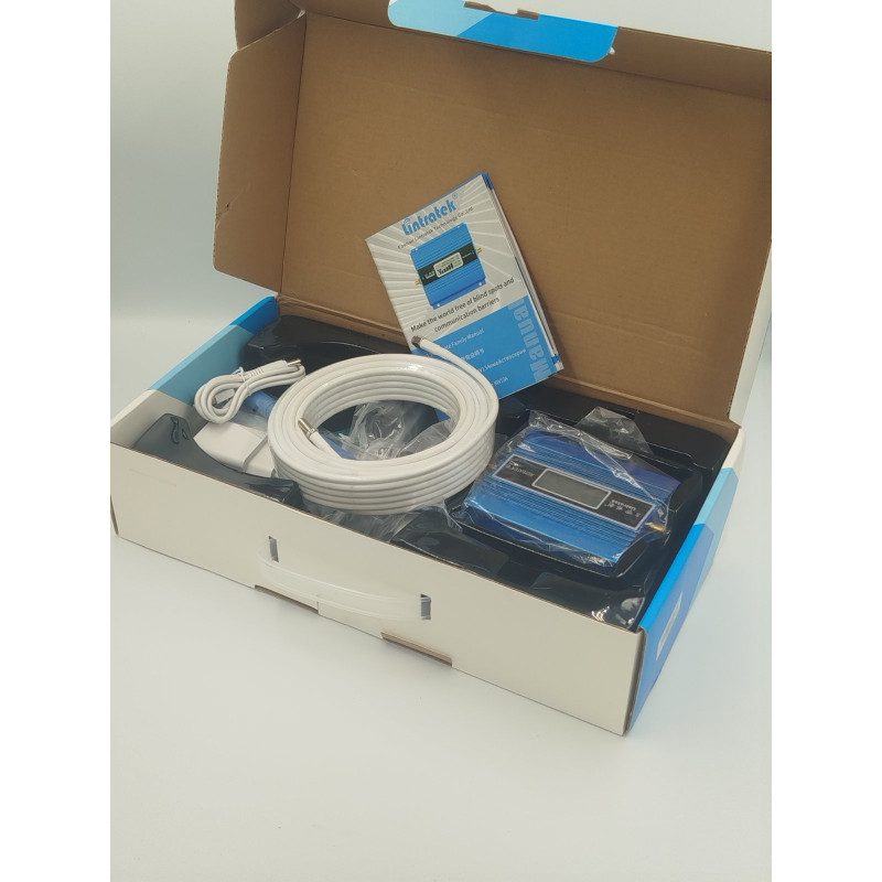 Підсилювач стільникового сигналу KW13A/GSM 900MHz/DCS 1800MHz/WCDMA 2100MHz