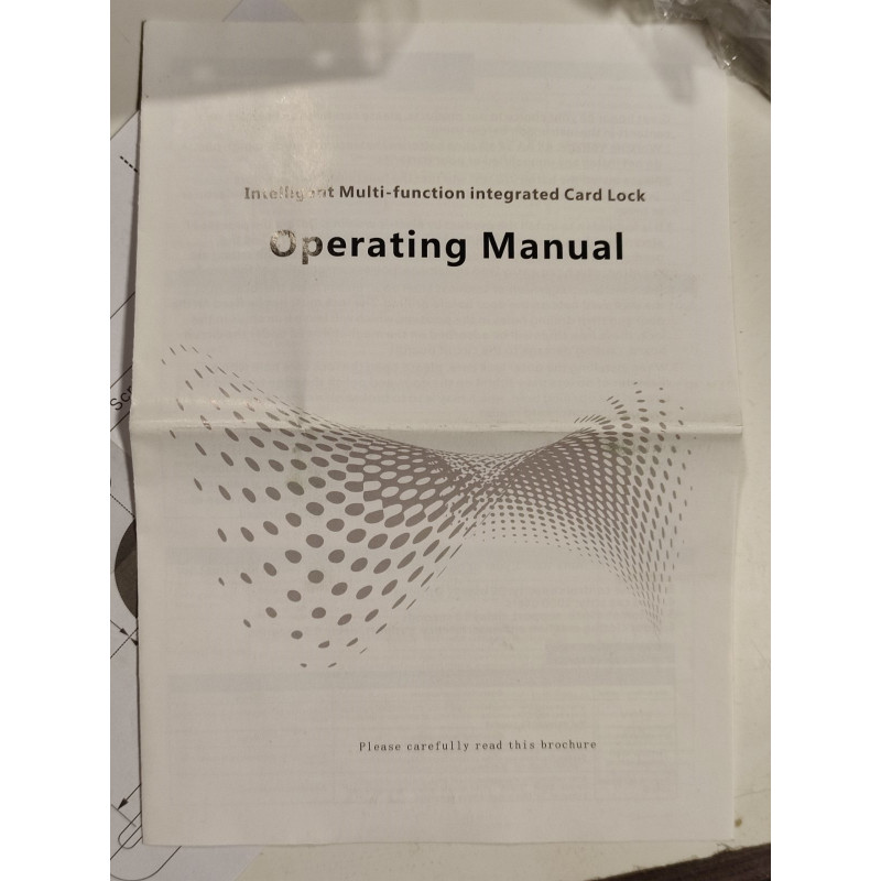 Электронный замок невидимка Headen накладной