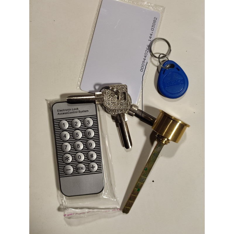 Электронный замок невидимка Headen накладной