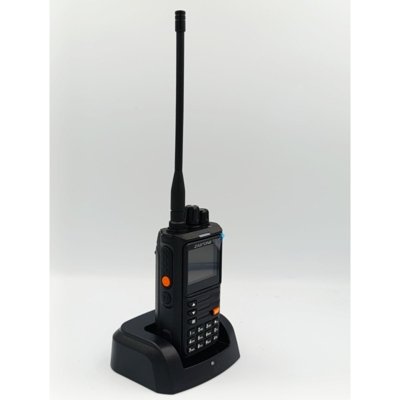 Портативна багатодіапазонна радіостанція Zastone M8 (10W) беззвучний режим (SCRAMBLE і відключення голосових підказок)