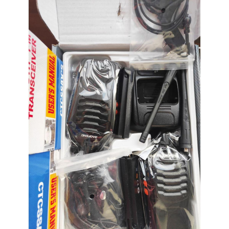 Портативная рация Baofeng BF-888S с гарнитурой