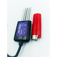 Датчик грунту RS485 Modbus 7 в 1 — Вимірює вологість, температуру, проводимість (EC), pH, NPK грунту