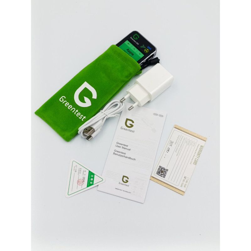 Екотестер Greentest ECO 6T Black - Дозиметр, нітрат-тестер і вимірювач жорсткості води в одному приладі