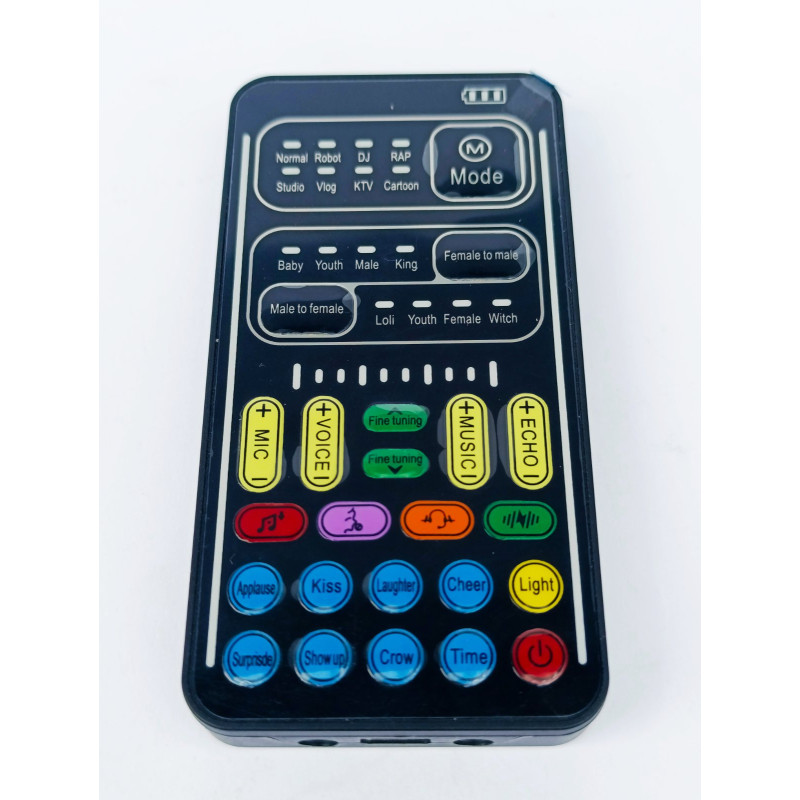 I9 Sound Changer, багатофункціональний набір для зміни голосу, портативний запис, міні-звукова карта для комп'ютера Game Anchor Recording