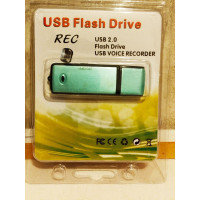 2в1 Міні 16 ГБ Міні Диктофон Цифровий Звукозаписувальний Апарат USB Флеш-накопичувач